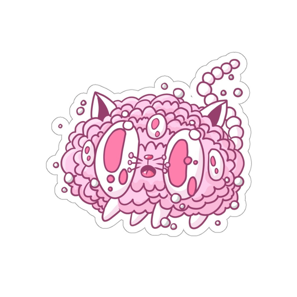 Fluff Cat Die-Cut Sticker
