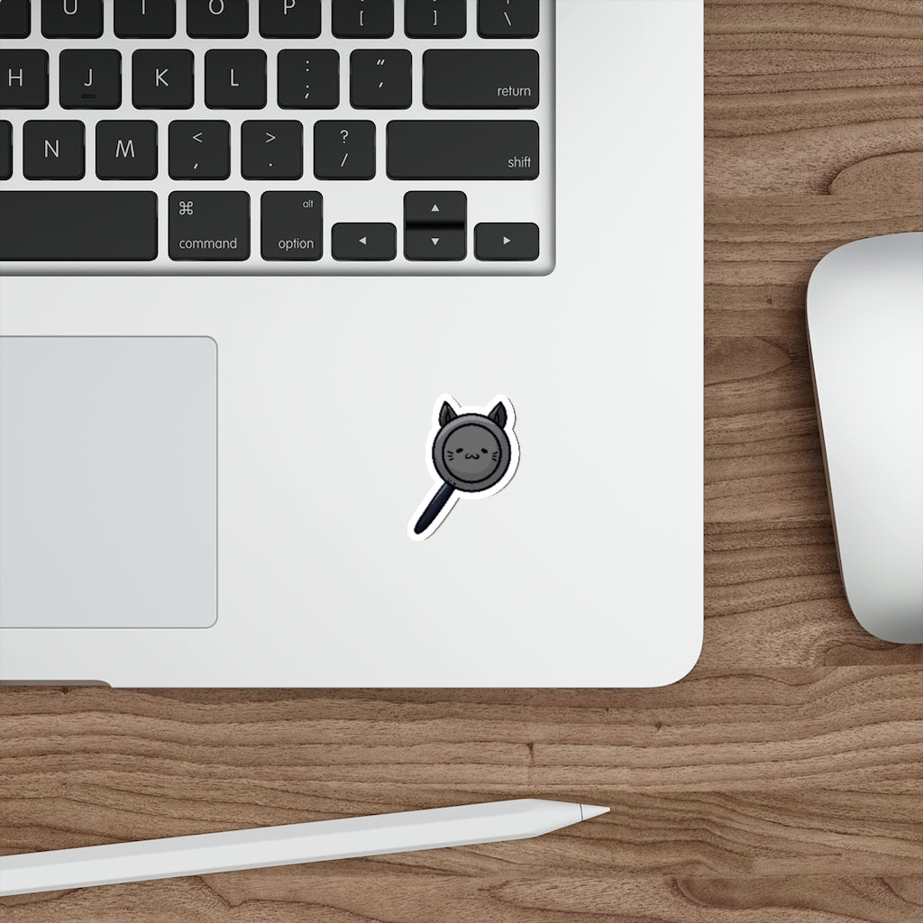 Pan Cat Die-Cut Sticker