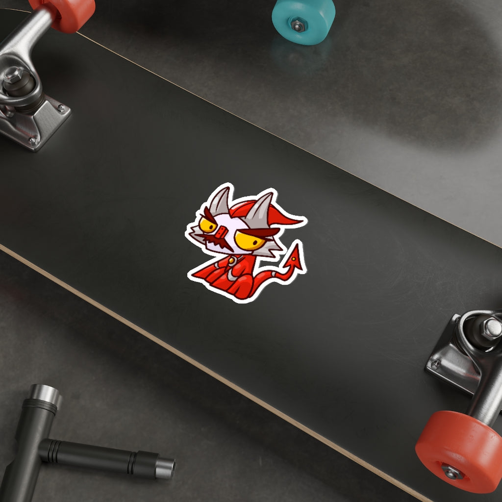 Mischief Cat Die-Cut Sticker