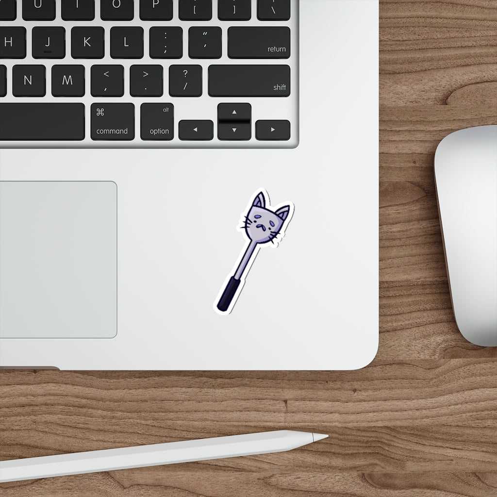 Spatula Cat Die-Cut Sticker