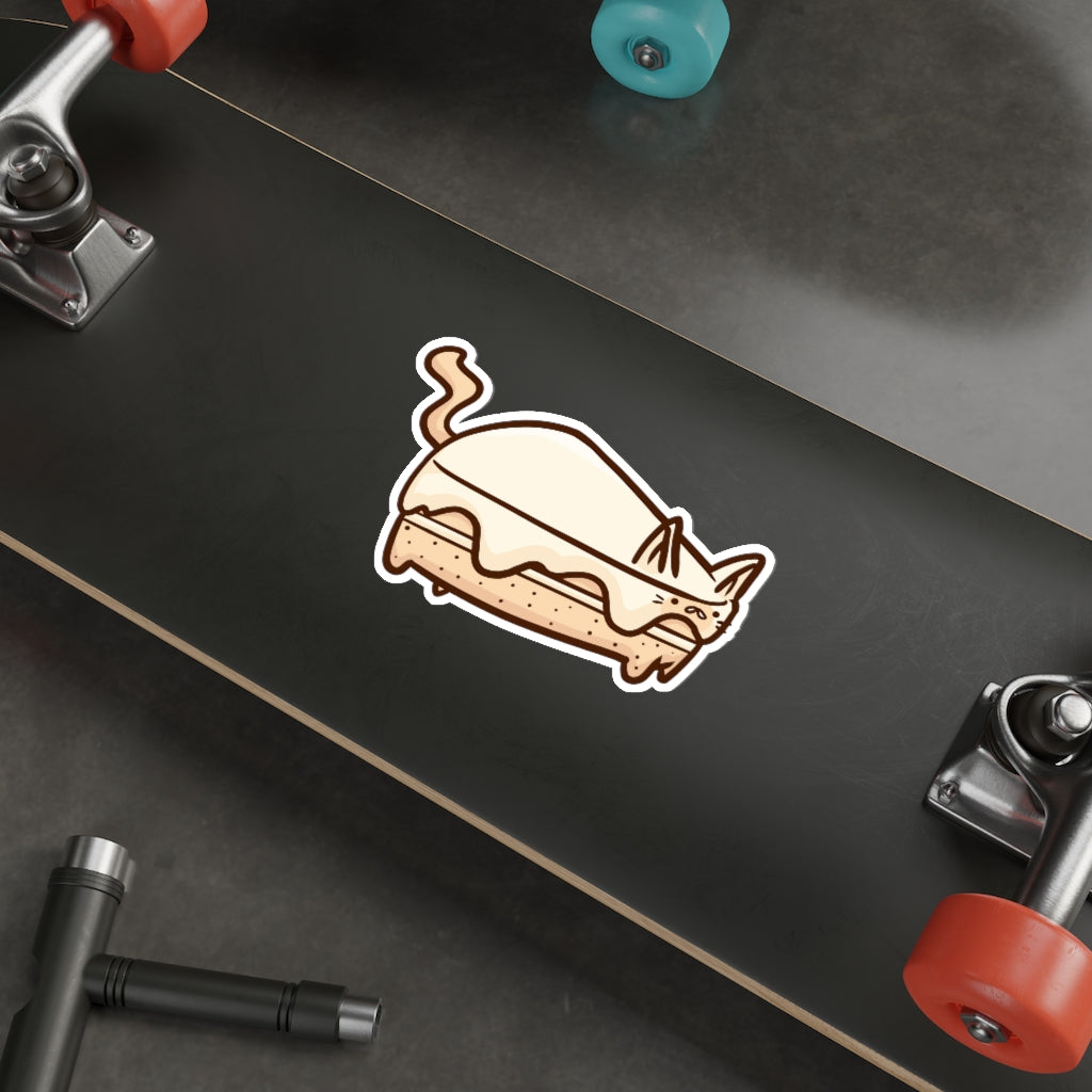 Cake Cat Die-Cut Sticker