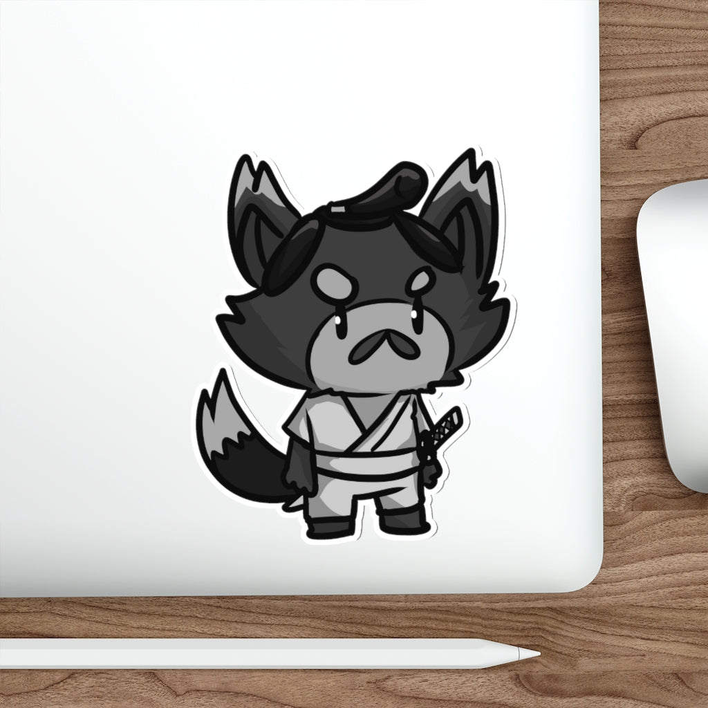 Gokenin Cat Die-Cut Sticker