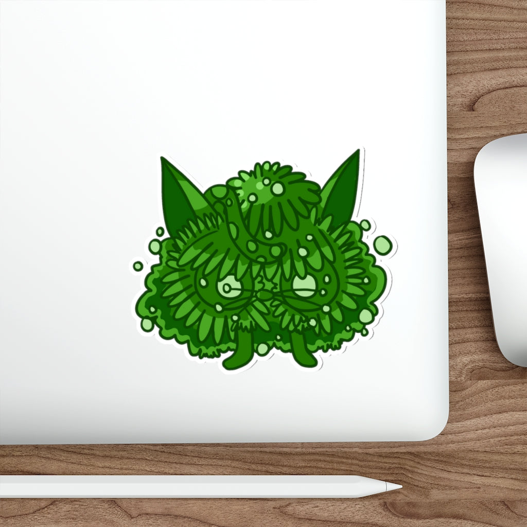 Bush Cat Die-Cut Sticker