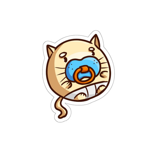 Baby Cat Die-Cut Sticker