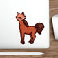Horse Cat Die-Cut Sticker