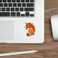 Seahorse Cat Die-Cut Sticker