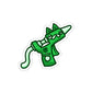 Glue Gun Cat Die-Cut Sticker