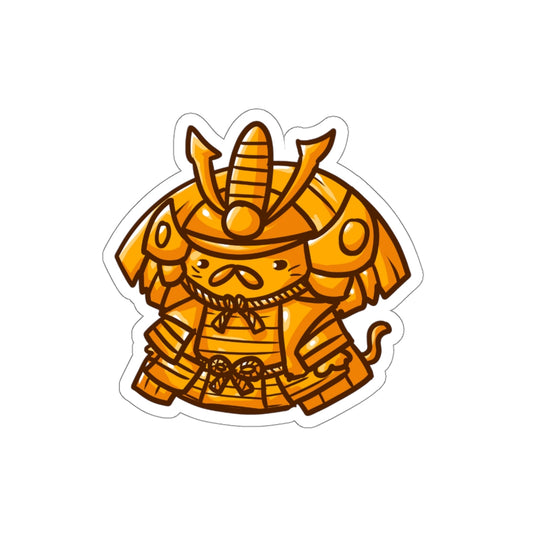 Shogun Cat Die-Cut Sticker