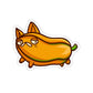 Papaya Cat Die-Cut Sticker