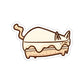 Cake Cat Die-Cut Sticker