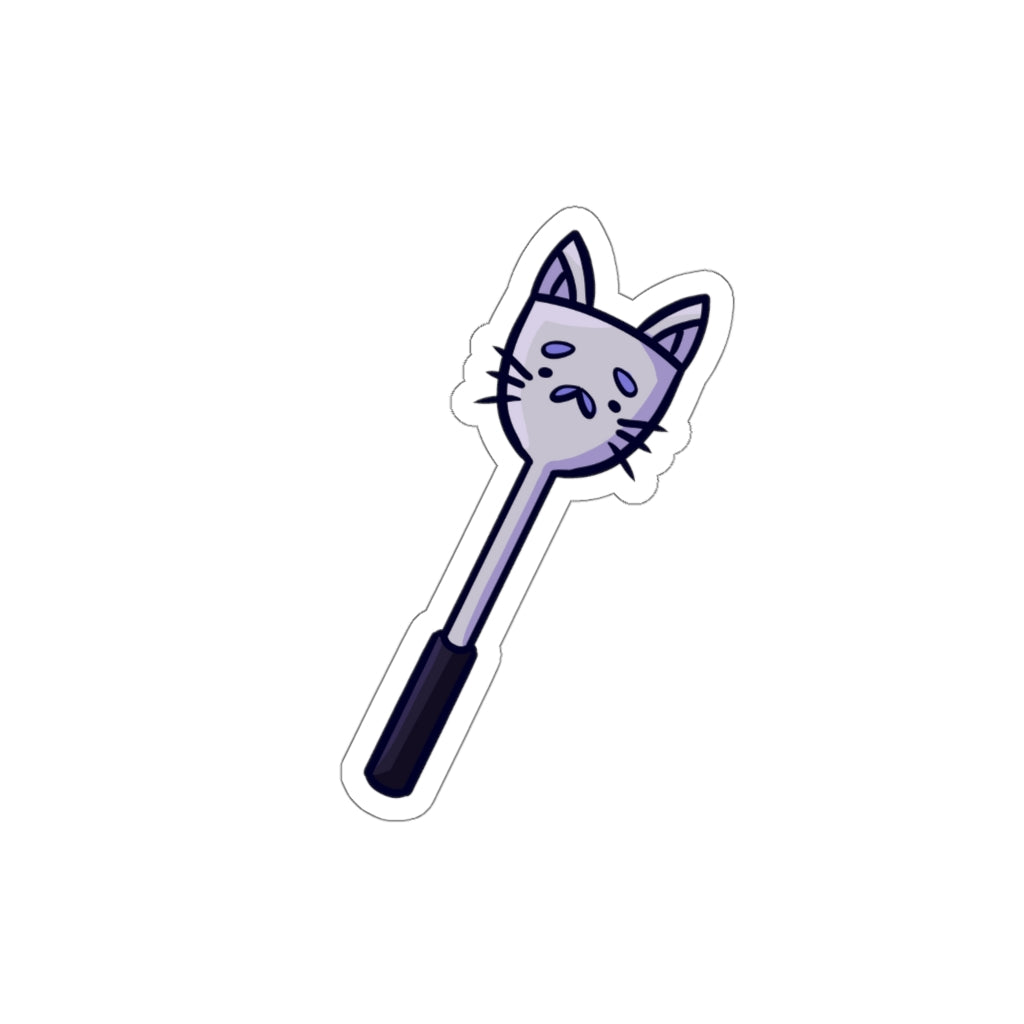 Spatula Cat Die-Cut Sticker