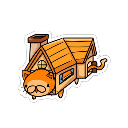 House Cat Die-Cut Sticker