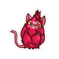 Dragon Fruit Cat Die-Cut Sticker