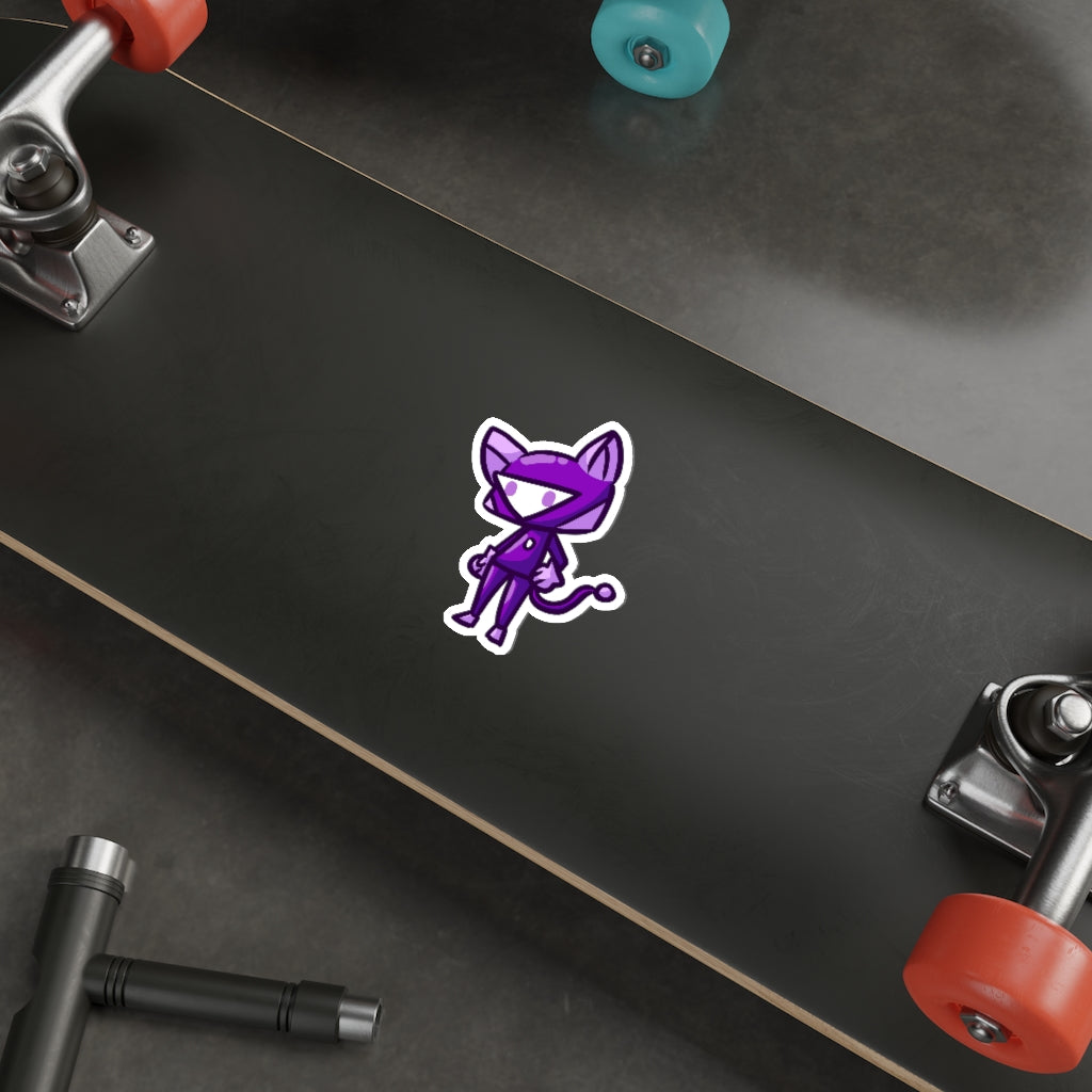 AI Cat Die-Cut Sticker