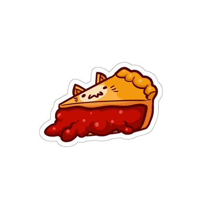 Berry Pie Cat Die-Cut Sticker