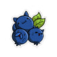 Blueberry Cats Die-Cut Sticker