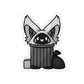 Trash Cat Die-Cut Sticker