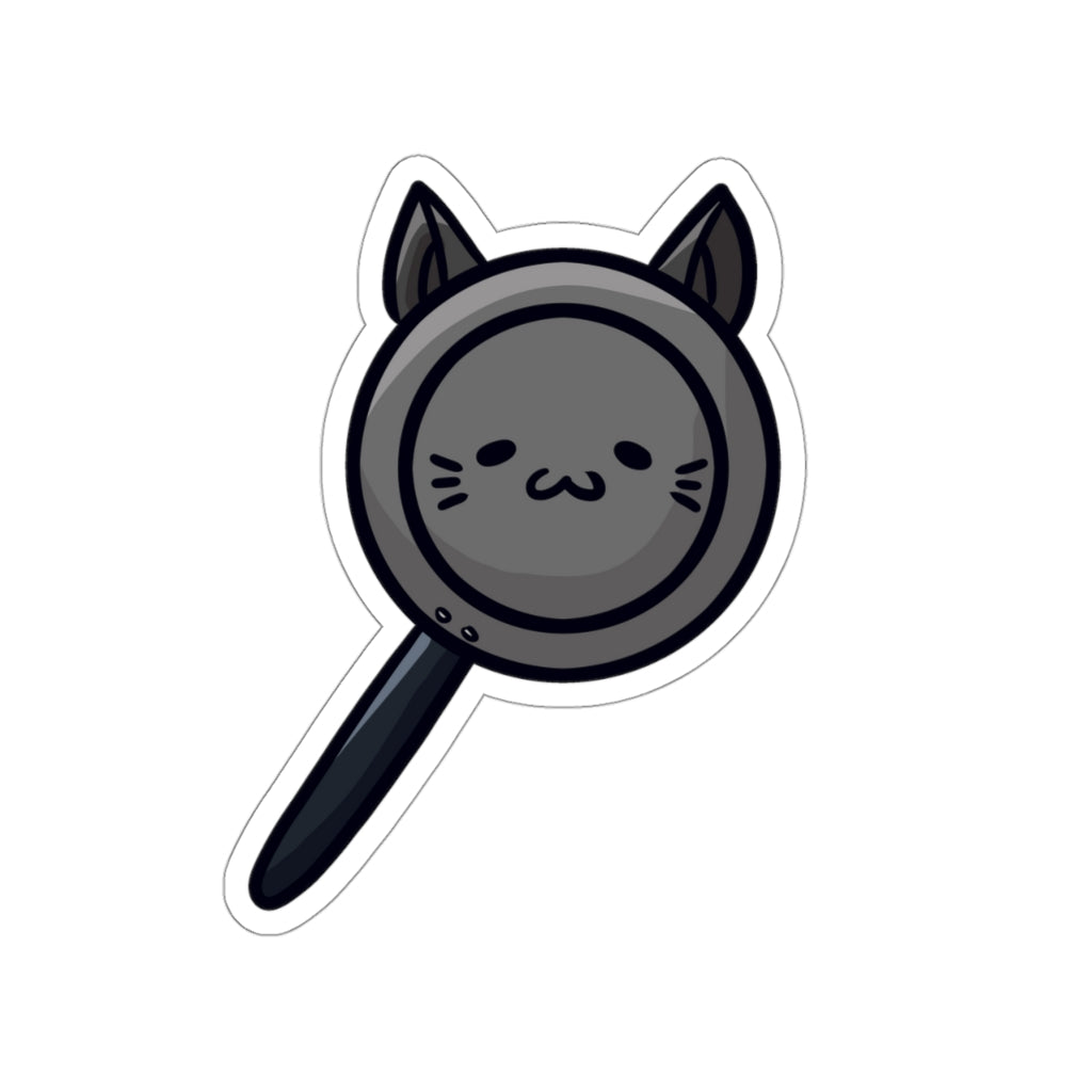 Pan Cat Die-Cut Sticker