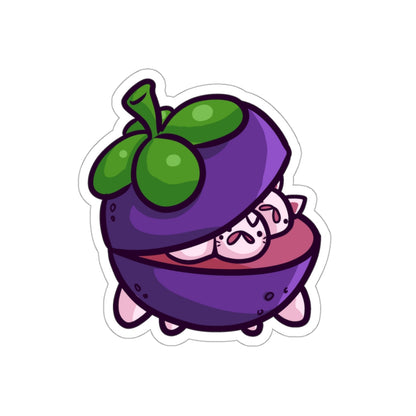 Mangosteen Cats Die-Cut Sticker