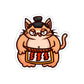 Sumo Cat Die-Cut Sticker