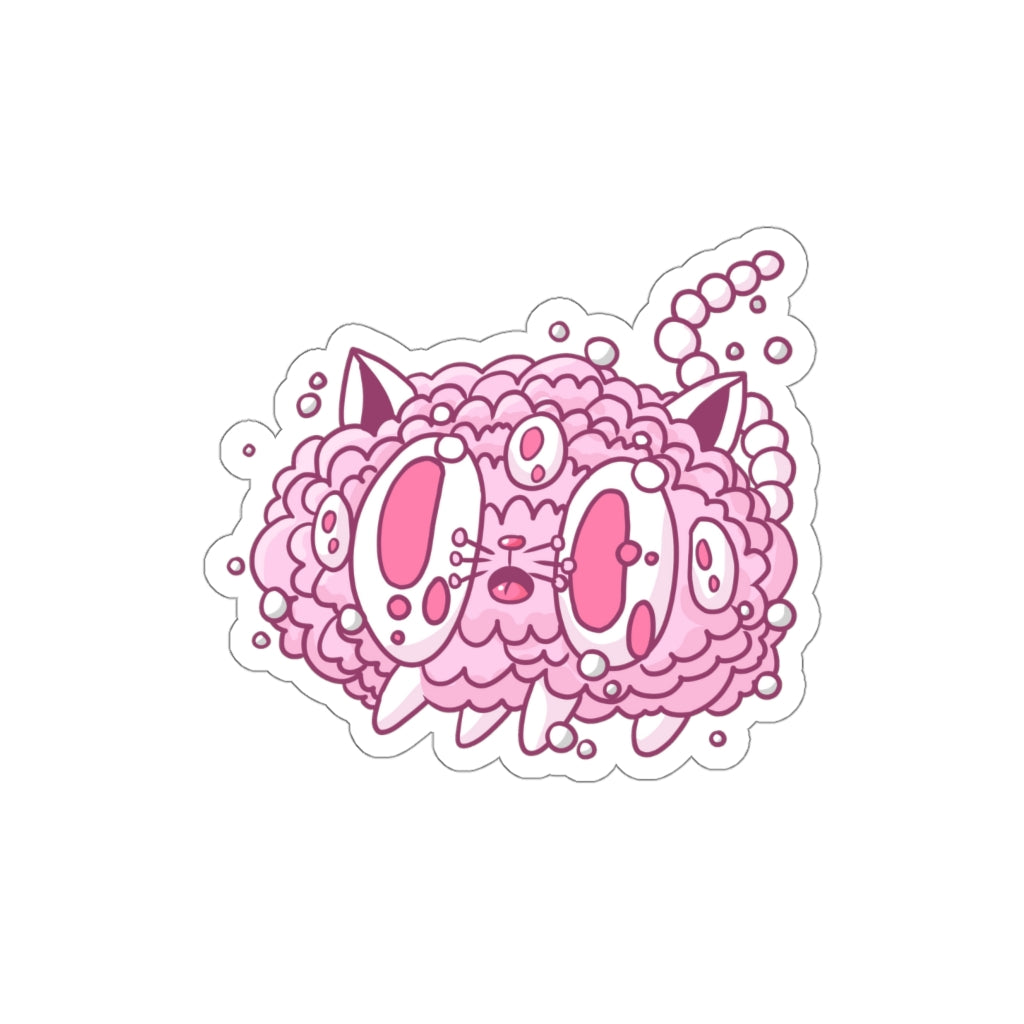 Fluff Cat Die-Cut Sticker