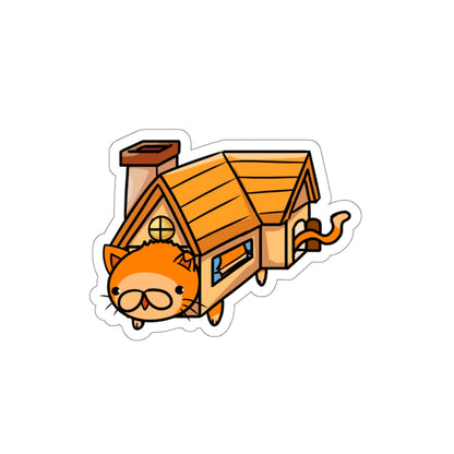 House Cat Die-Cut Sticker