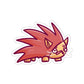 Porcupine Cat Die-Cut Sticker