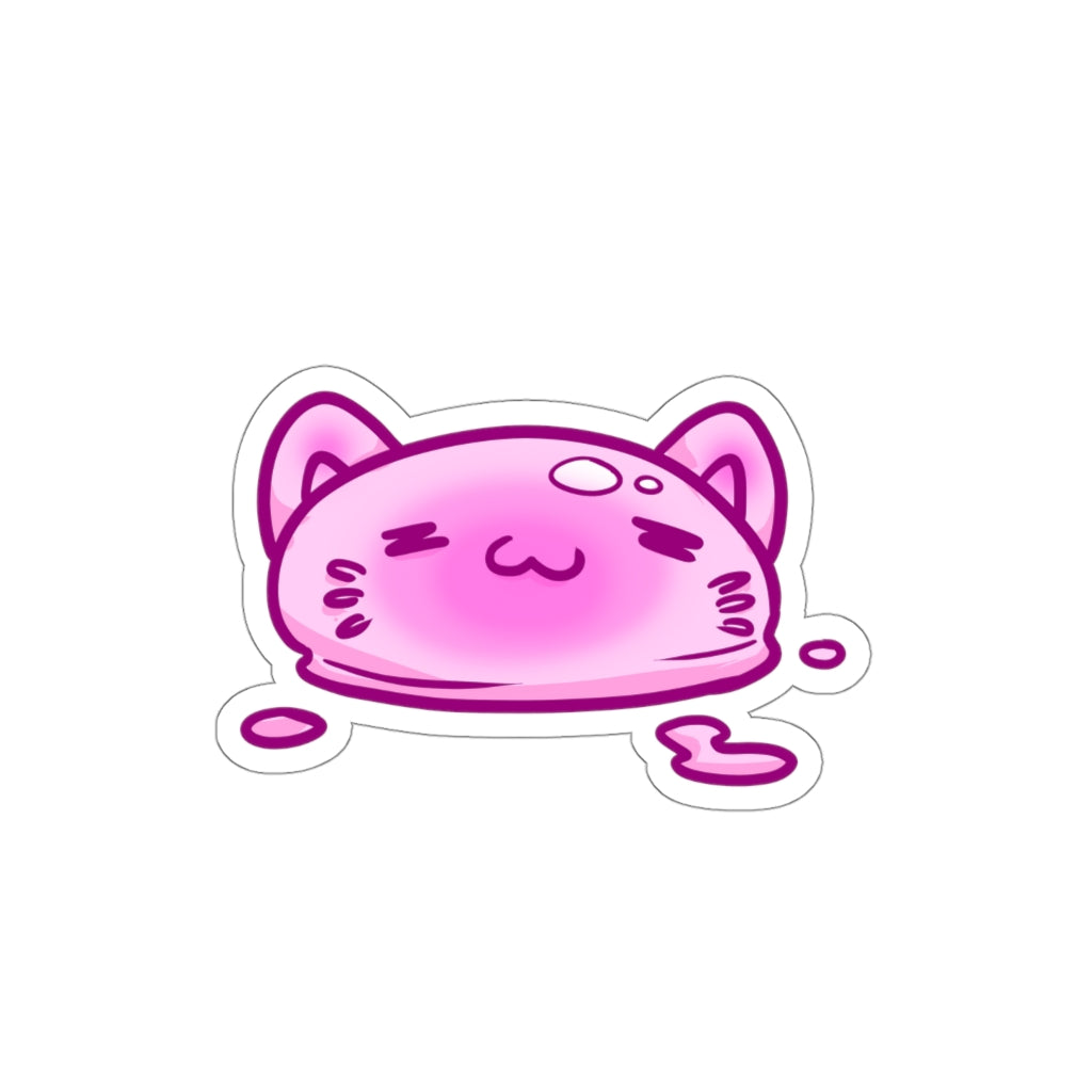 Slime Cat Die-Cut Sticker