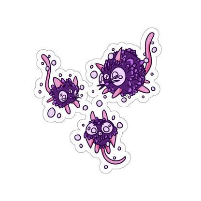 Third Eye Cats Die-Cut Sticker