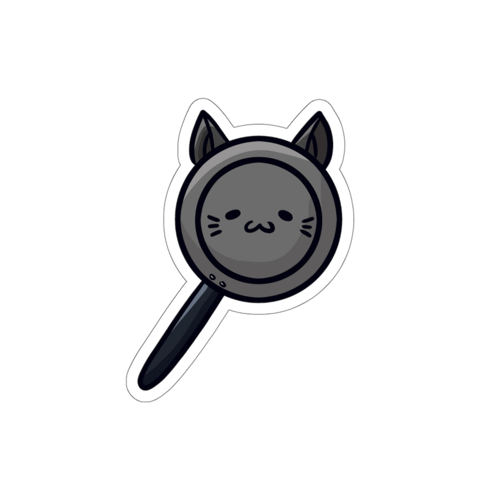 Pan Cat Die-Cut Sticker