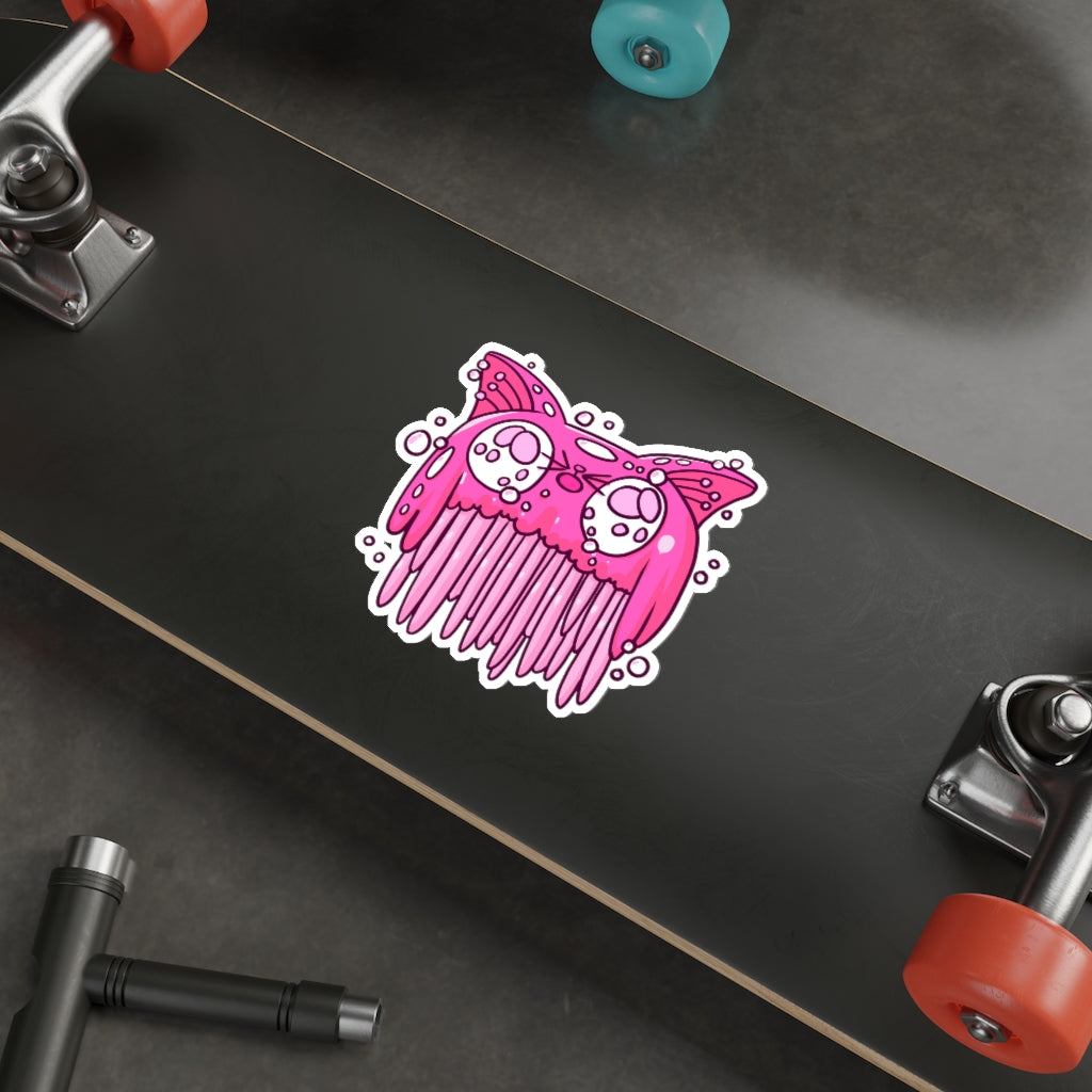 Tentacles Cat Die-Cut Sticker