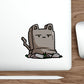 Tombstone Cat Die-Cut Sticker